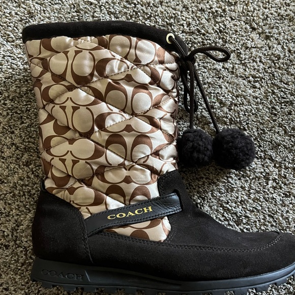 Coach Puffer boots - Picture 1 of 3